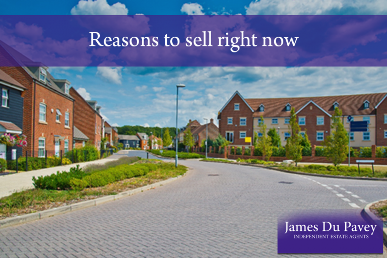Reasons to sell right now James Du Pavey