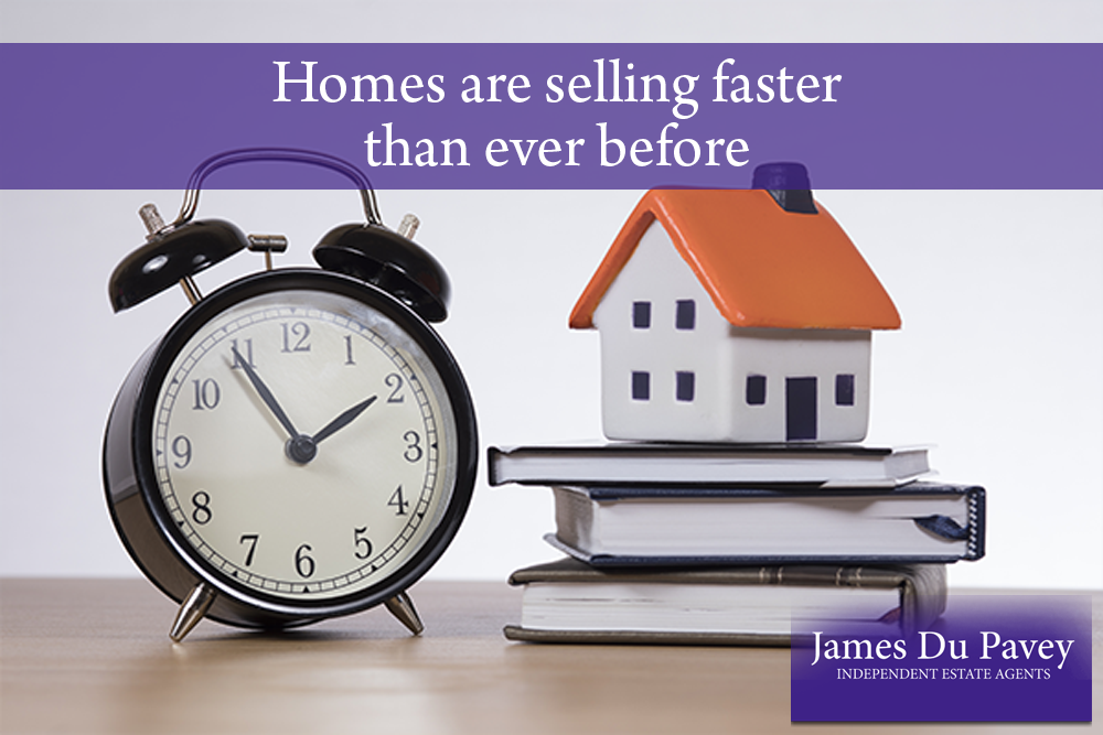 Homes are selling faster than ever before