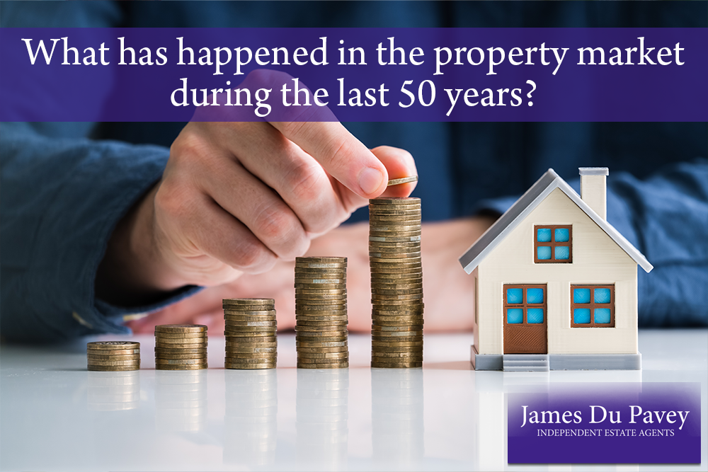 What has happened in the property market during the last 50 years?
