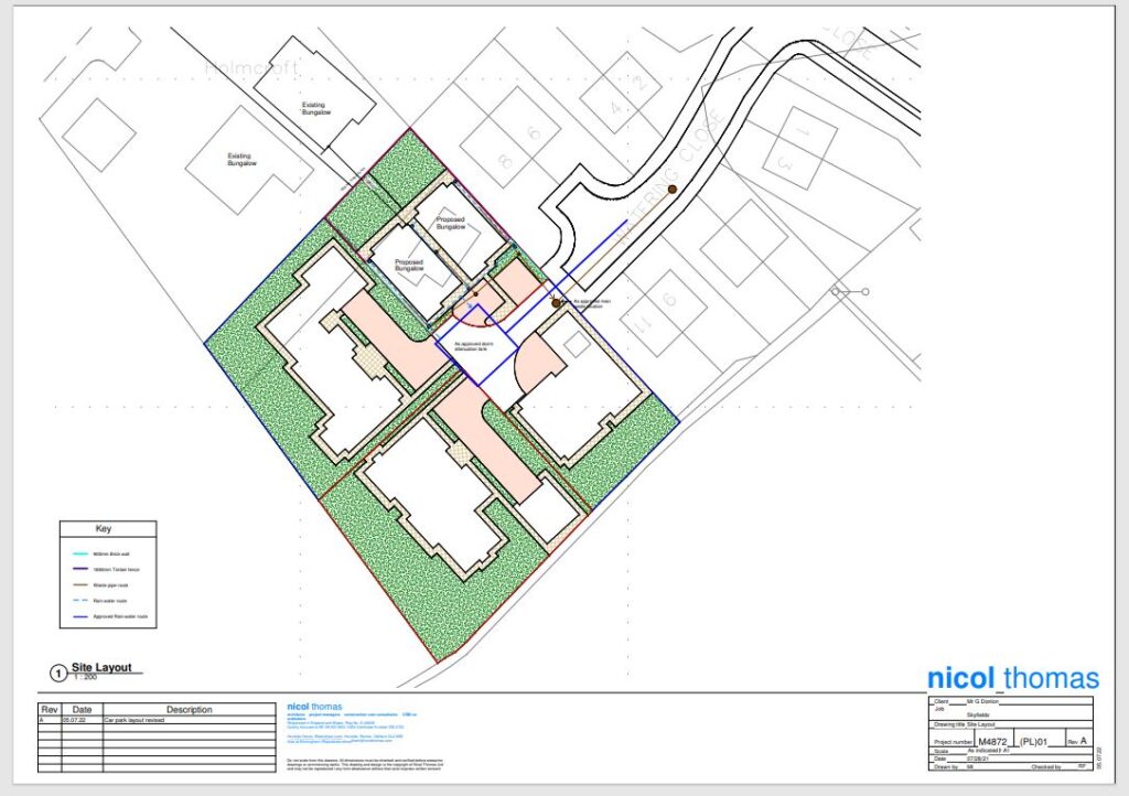 Skyfields, Baldwins Gate, ST5