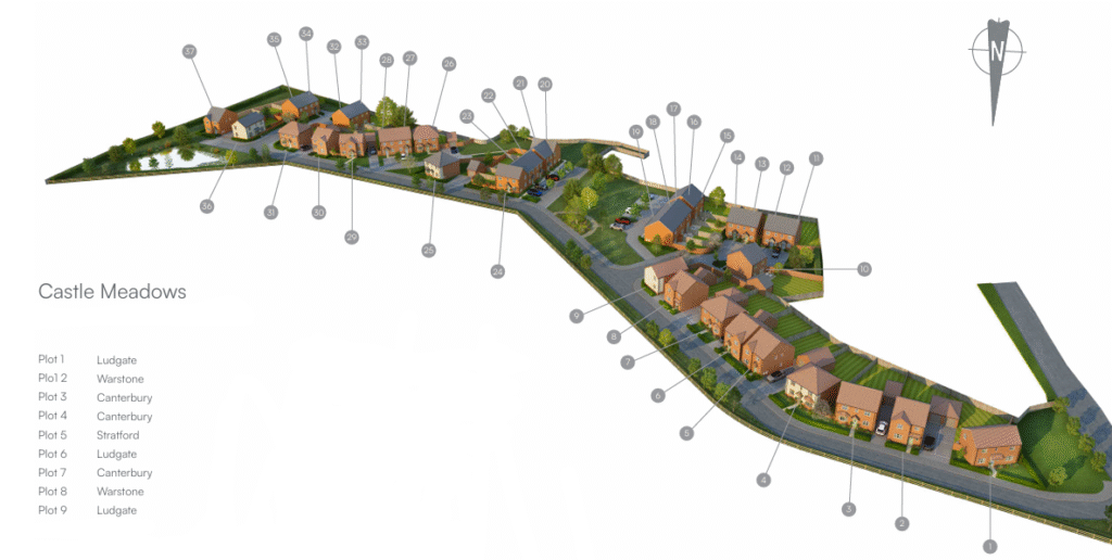 Castle Meadows, Castle Street, ST21