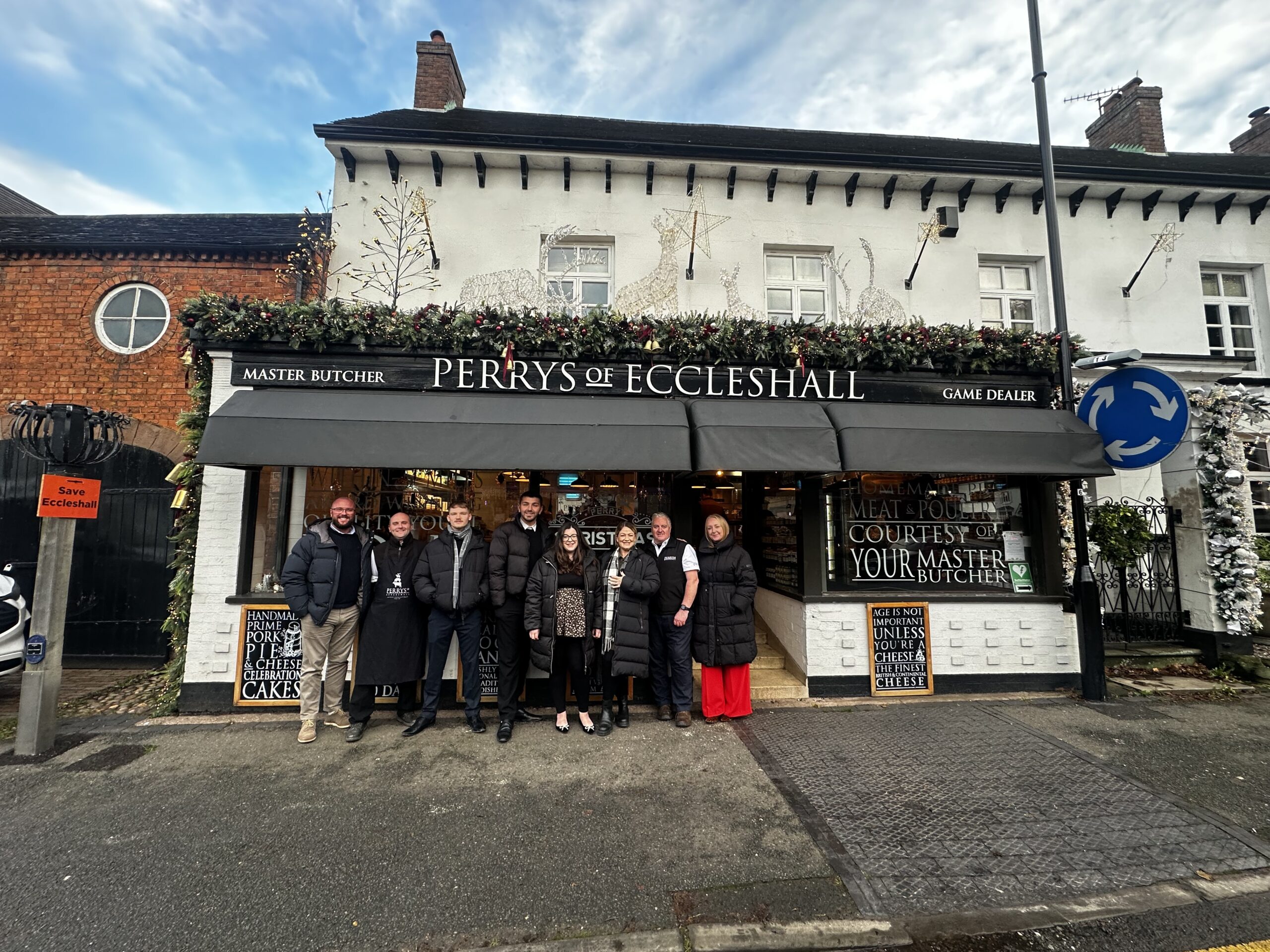 Supporting Our Community: Celebrating Perrys of Eccleshall’s Christmas Food Hamper Initiative