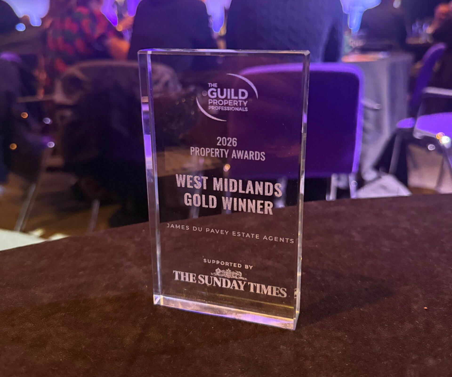 Honoured to Win Gold at the Guild Awards 2026